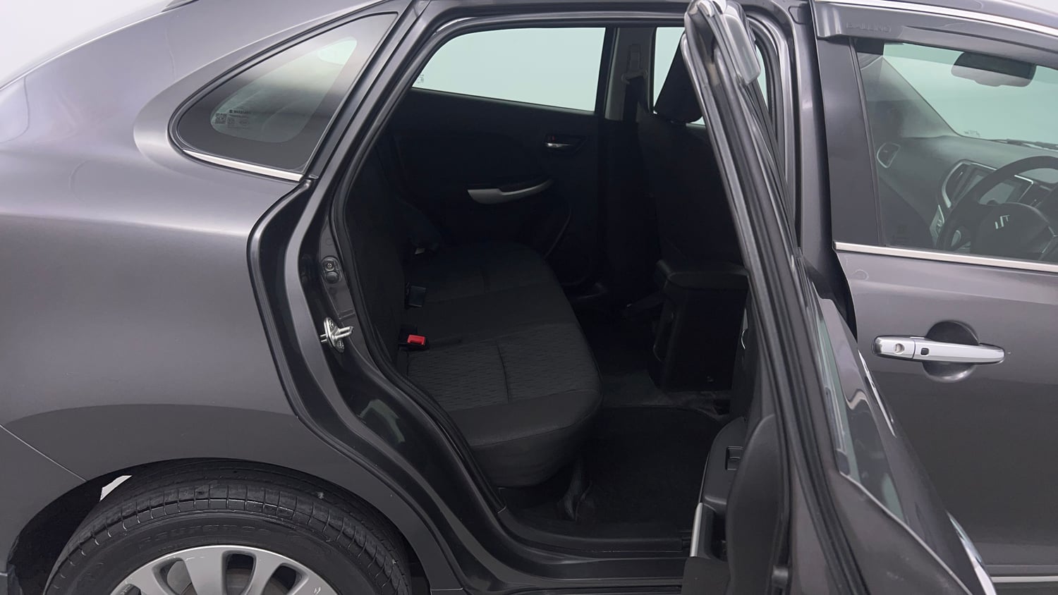 Used 2016 Maruti Suzuki Baleno Alpha 1.2 Petrol Manual interior RIGHT SIDE REAR DOOR CABIN VIEW