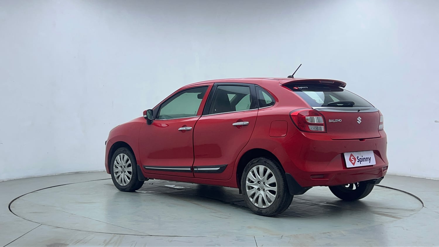 Used 2016 Maruti Suzuki Baleno Alpha 1.2 Petrol Manual exterior LEFT REAR CORNER VIEW