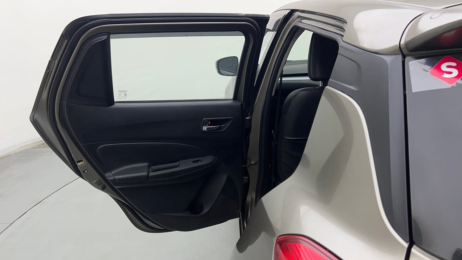 Used 2018 Maruti Suzuki Swift VXi Petrol Manual interior LEFT REAR DOOR OPEN VIEW