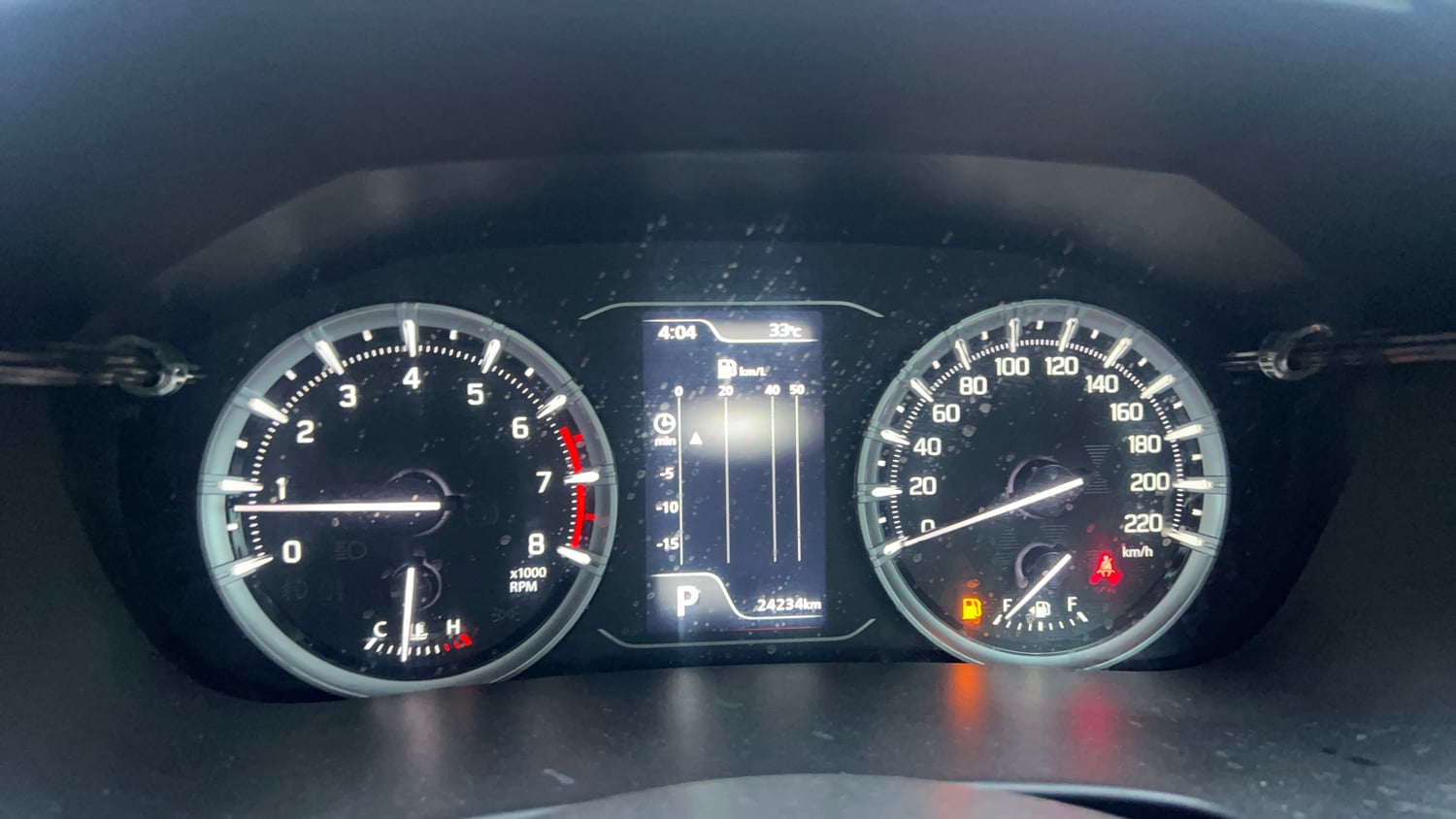 Used 2024 Maruti Suzuki Grand Vitara Alpha Smart Hybrid AT Petrol Automatic interior CLUSTERMETER VIEW