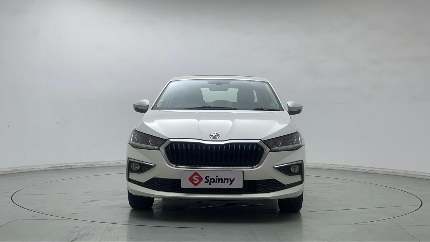 Used 2023 Skoda Slavia Style 1.0L TSI MT Petrol Manual exterior FRONT VIEW