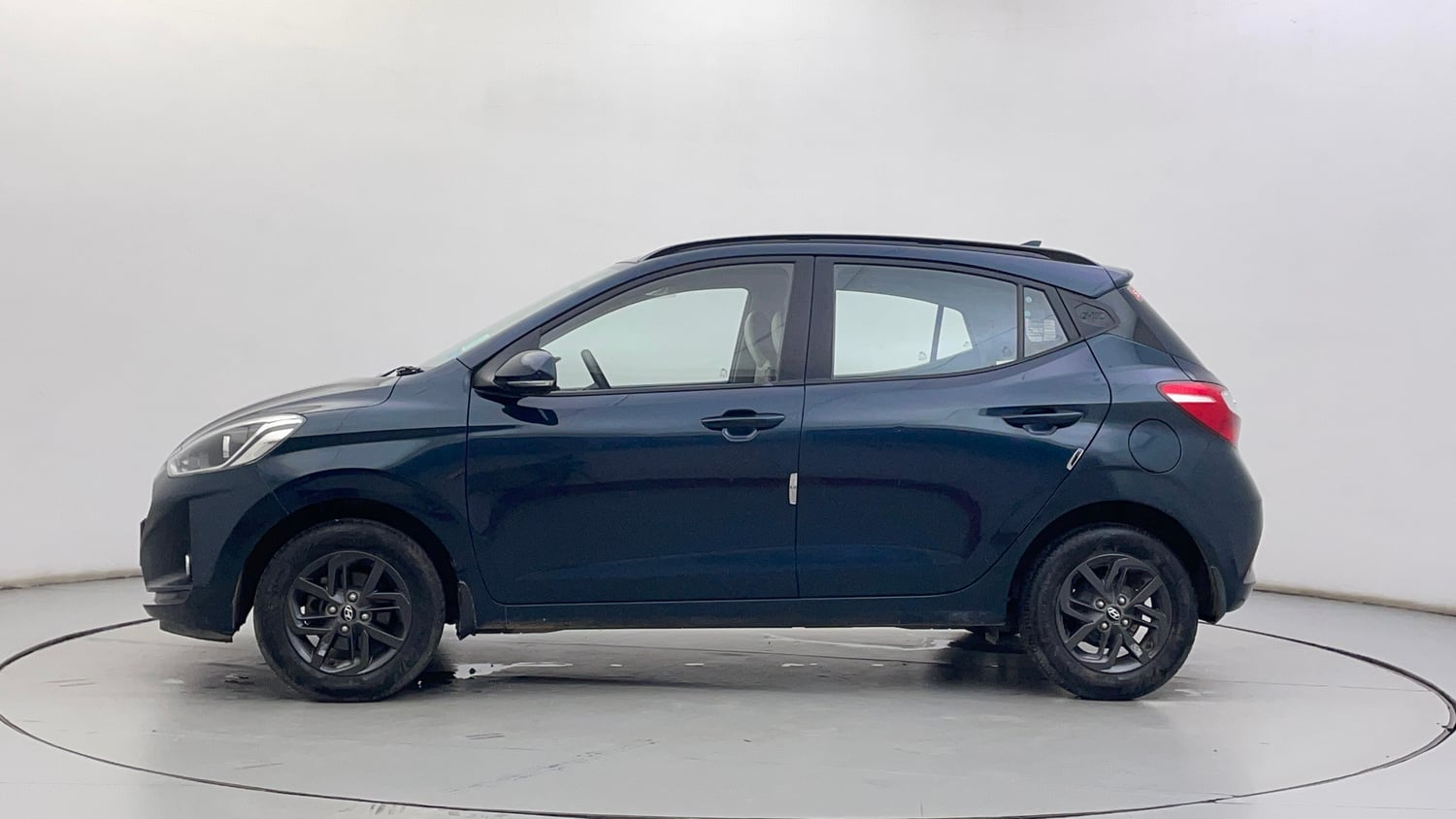 Used 2021 Hyundai Grand i10 Nios Sportz AMT 1.2 Kappa VTVT Petrol Automatic exterior LEFT SIDE VIEW