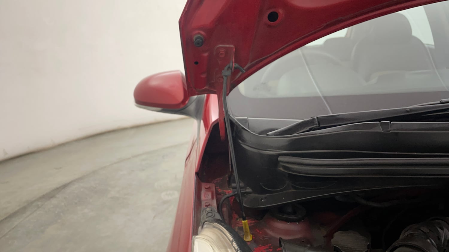 Used 2018 Hyundai Grand i10 Sportz 1.2 Kappa VTVT Petrol Manual engine ENGINE RIGHT SIDE HINGE & APRON VIEW