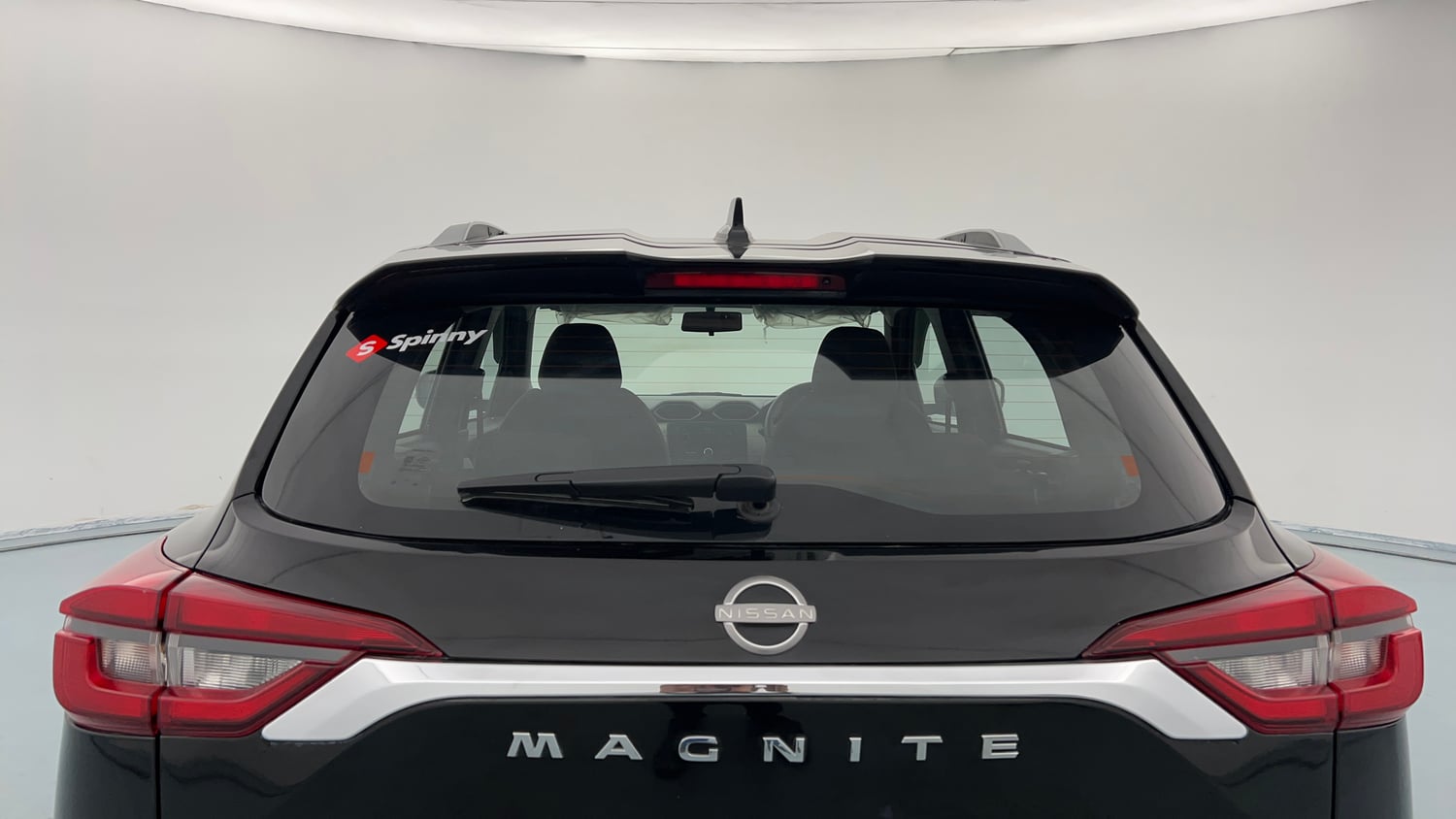 Used 2024 Nissan Magnite XL Petrol Manual exterior BACK WINDSHIELD VIEW