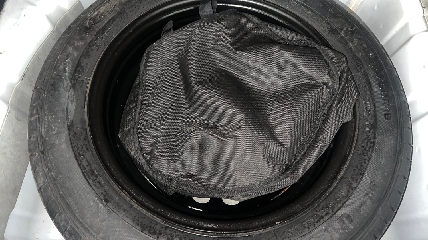 Used 2021 Tata Nexon XZ Plus Petrol Manual tyres SPARE TYRE VIEW