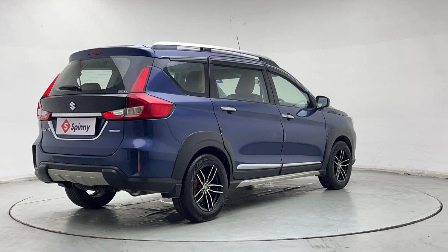 Used 2021 Maruti Suzuki XL6 Zeta AT Petrol Petrol Automatic exterior RIGHT REAR CORNER VIEW
