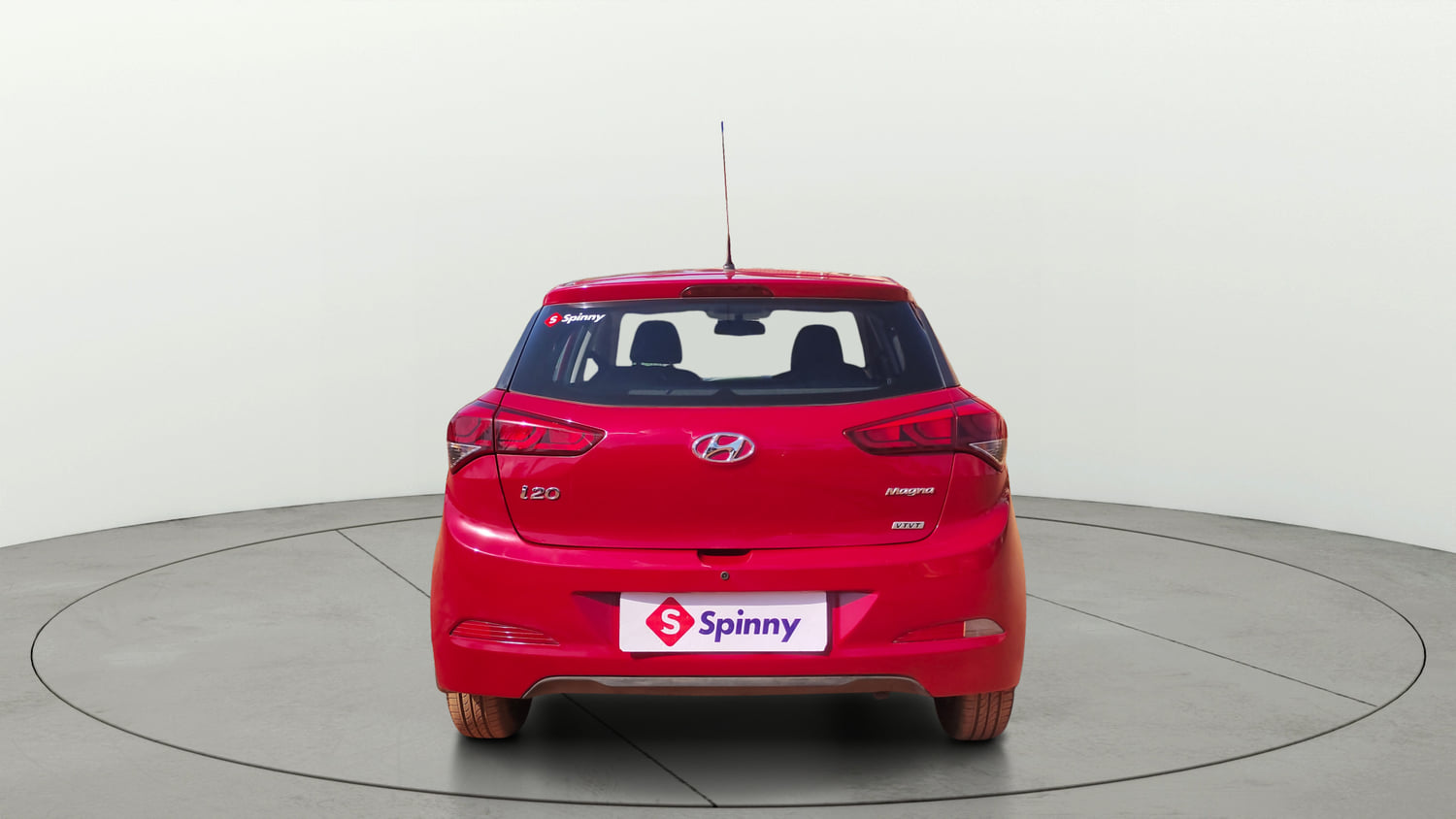 Used 2015 Hyundai Elite i20 Magna 1.2 Petrol Manual exterior BACK VIEW