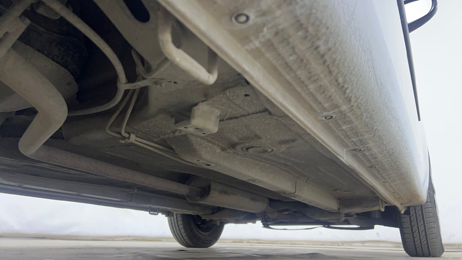 Used 2017 Maruti Suzuki Celerio VXi AMT Petrol Automatic extra REAR RIGHT UNDERBODY VIEW