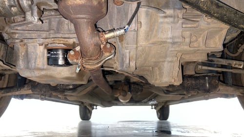 Used 2014 Maruti Suzuki Wagon R LXI CNG Cng Manual extra FRONT LEFT UNDERBODY VIEW