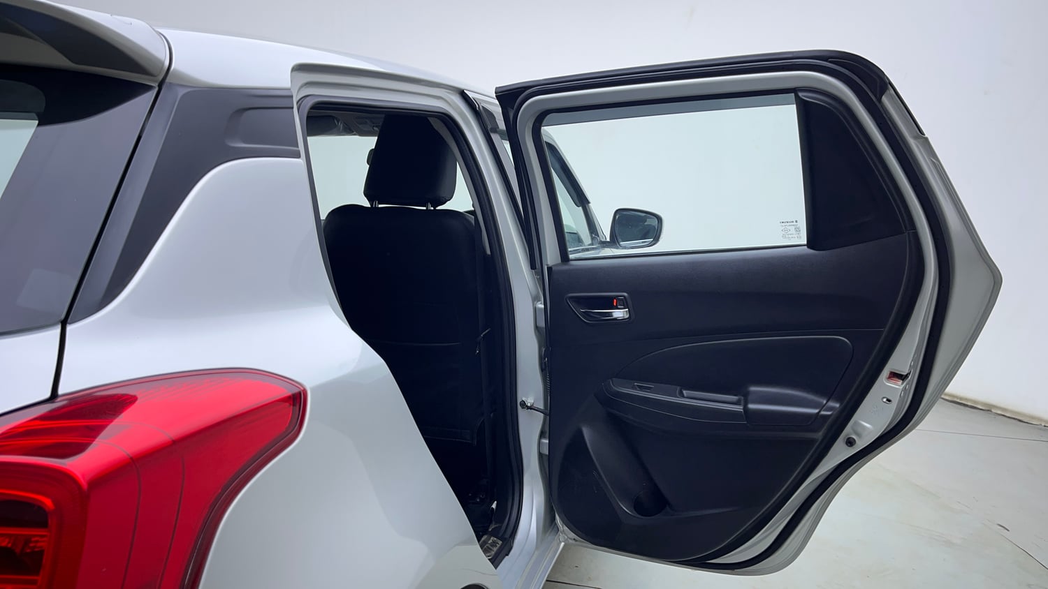 Used 2022 Maruti Suzuki Swift VXi AMT Petrol Automatic interior RIGHT REAR DOOR OPEN VIEW