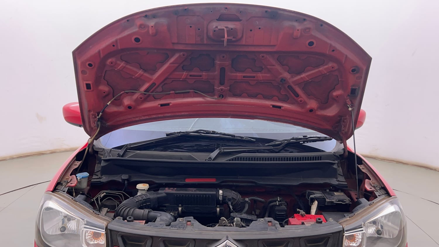 Used 2020 Maruti Suzuki S-Presso VXi Plus Petrol Manual engine ENGINE & BONNET OPEN FRONT VIEW