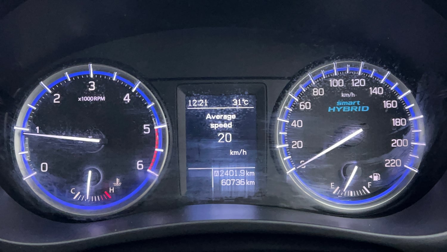 Used 2017 Maruti Suzuki S-Cross Alpha 1.3 Diesel Manual interior CLUSTERMETER VIEW