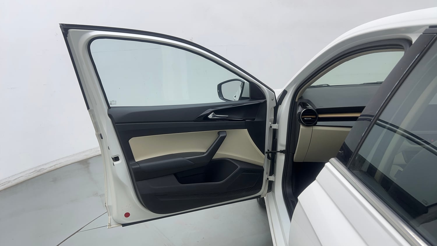 Used 2023 Skoda Slavia Style 1.0L TSI MT Petrol Manual interior LEFT FRONT DOOR OPEN VIEW