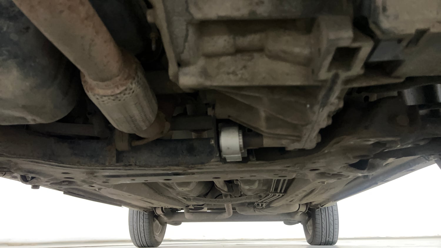 Used 2015 Ford EcoSport Titanium 1.5 TDCi (Opt) Diesel Manual extra FRONT LEFT UNDERBODY VIEW