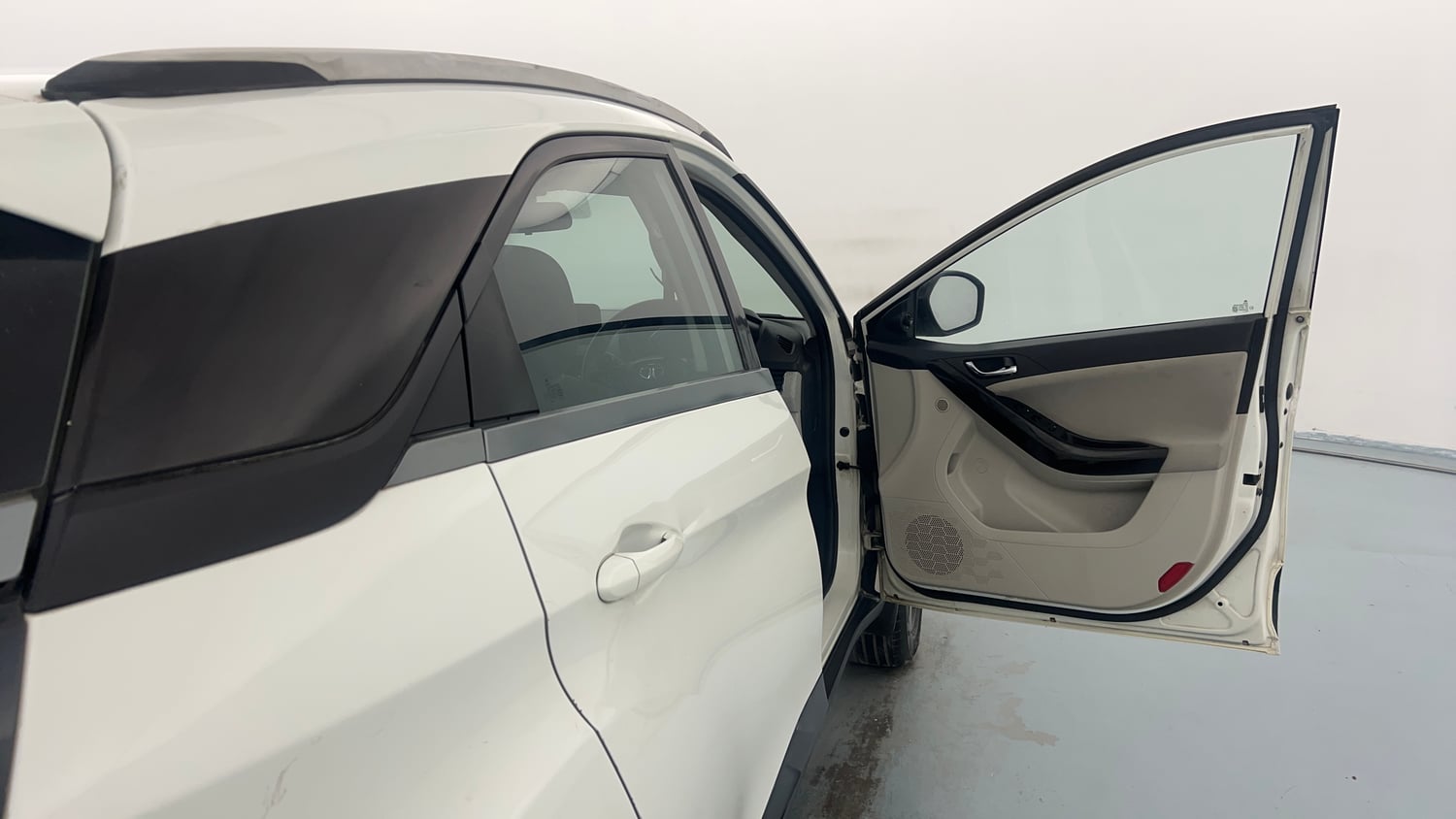 Used 2021 Tata Nexon XZ Plus Petrol Manual interior RIGHT FRONT DOOR OPEN VIEW
