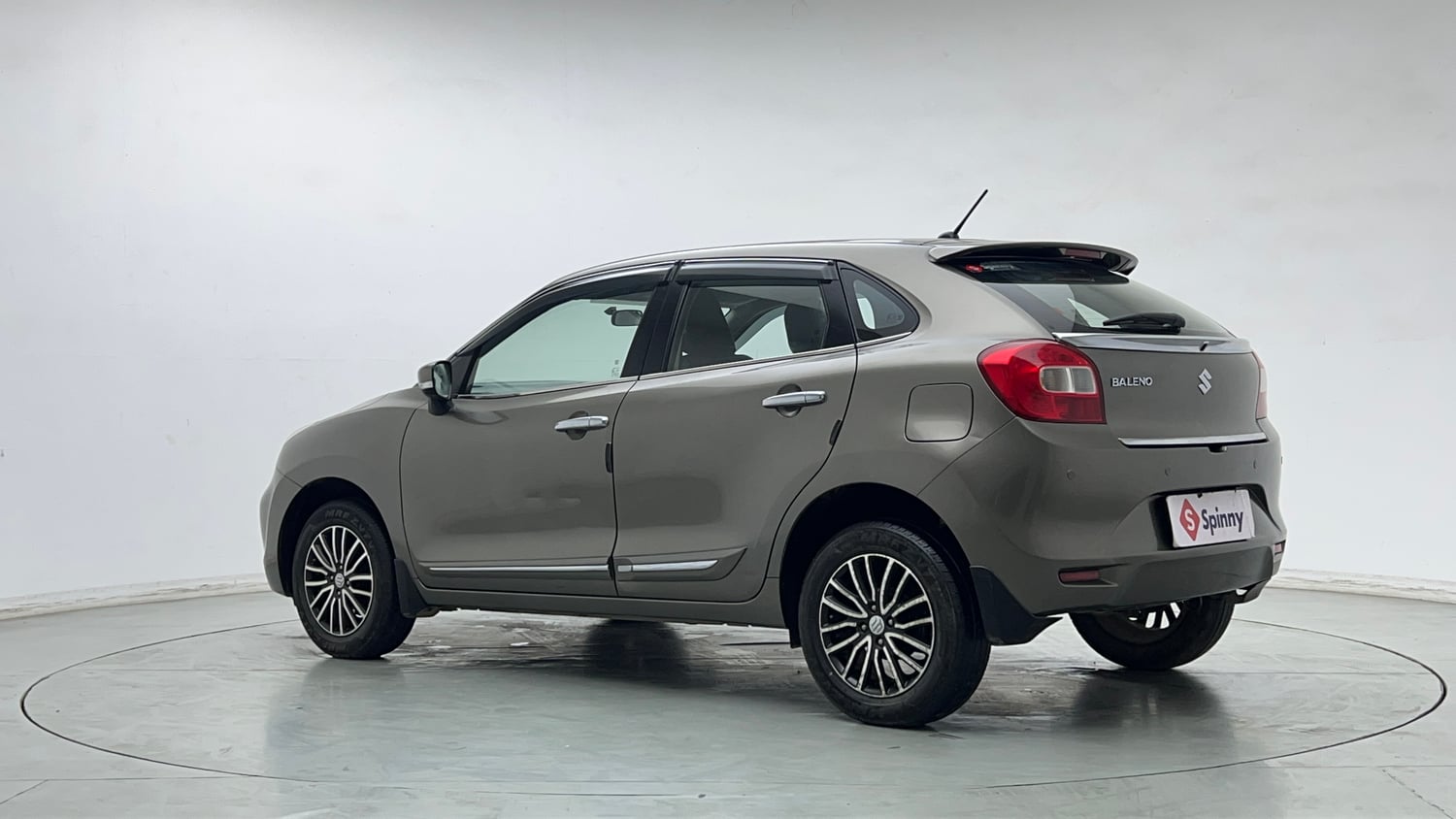 Used 2020 Maruti Suzuki Baleno Delta Petrol Manual exterior LEFT REAR CORNER VIEW