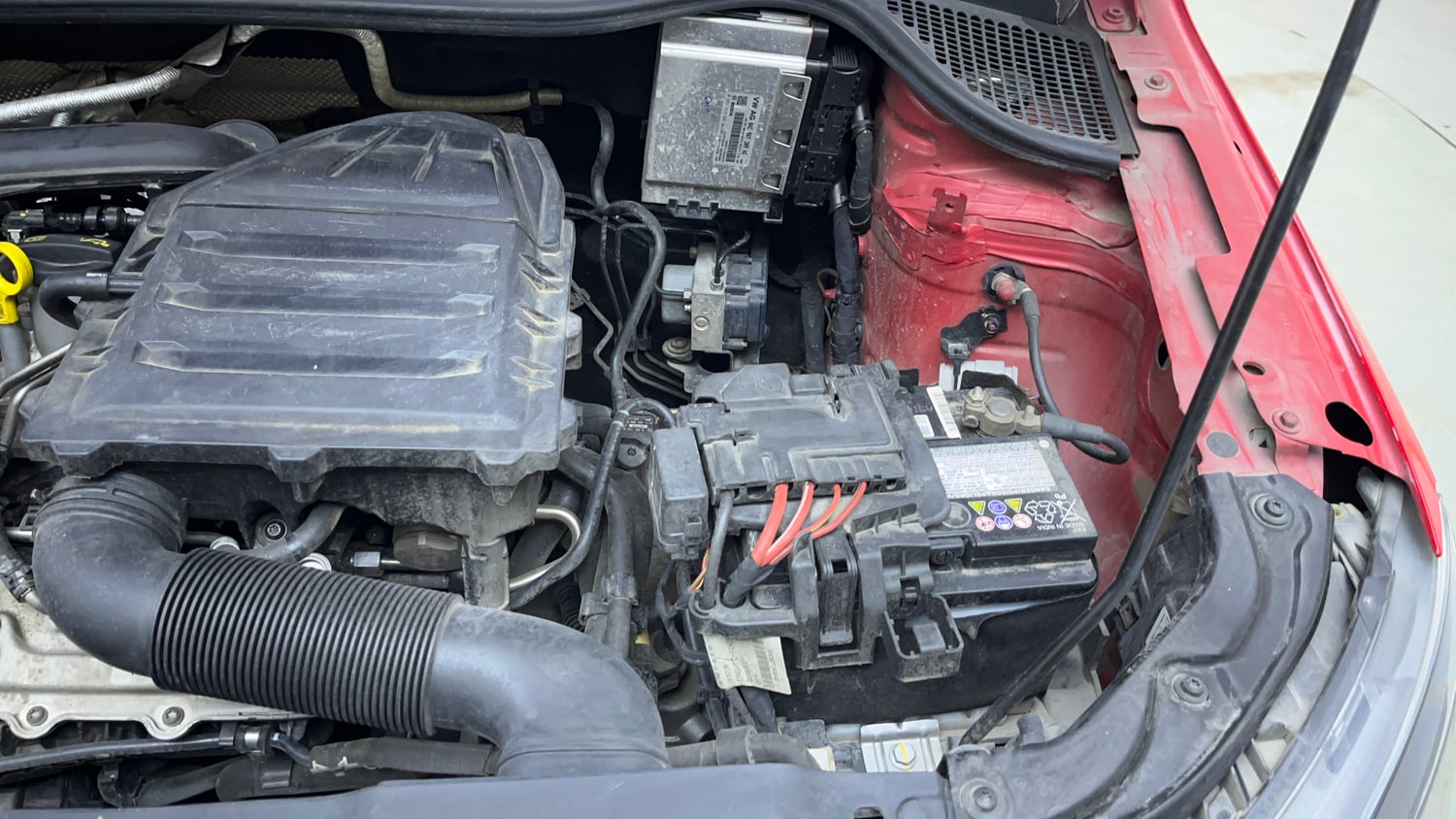 Used 2021 Skoda Rapid Style Petrol Manual engine ENGINE LEFT SIDE VIEW