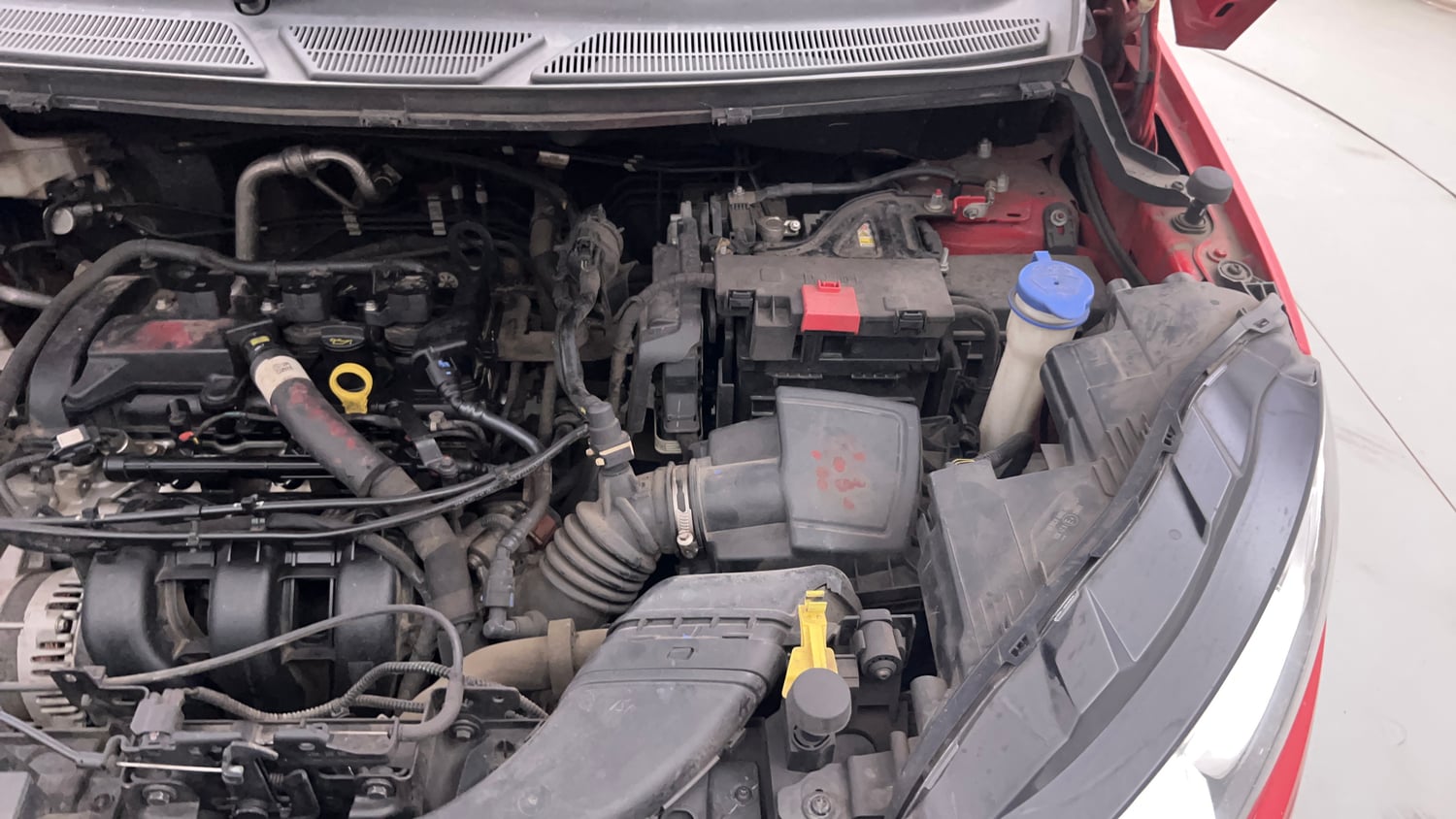 Used 2021 Ford EcoSport Titanium Plus 1.5L Ti-VCT AT Petrol Automatic engine ENGINE LEFT SIDE VIEW