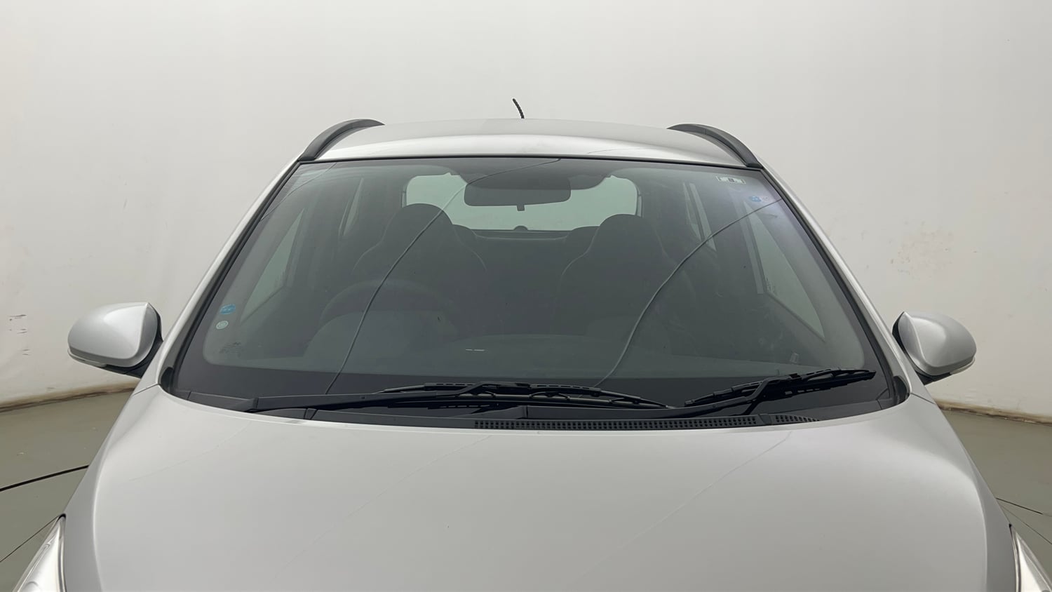 Used 2014 Hyundai Grand i10 Sportz 1.2 Kappa VTVT Petrol Manual exterior FRONT WINDSHIELD VIEW