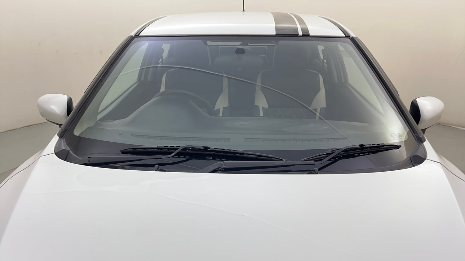 Used 2021 Maruti Suzuki Baleno Delta Petrol Manual exterior FRONT WINDSHIELD VIEW
