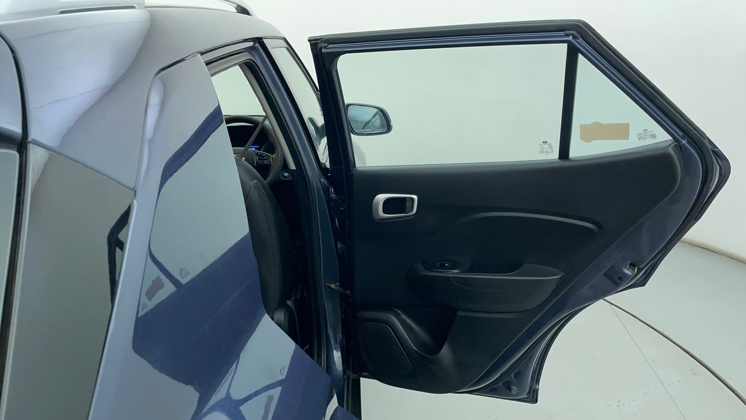 Used 2019 Hyundai Venue SX Plus 1.0 Turbo DCT Petrol Automatic interior RIGHT REAR DOOR OPEN VIEW