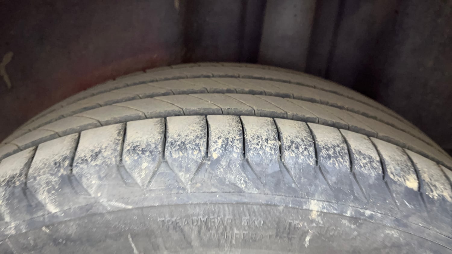 Used 2021 Skoda Rapid Style Petrol Manual tyres LEFT REAR TYRE TREAD VIEW
