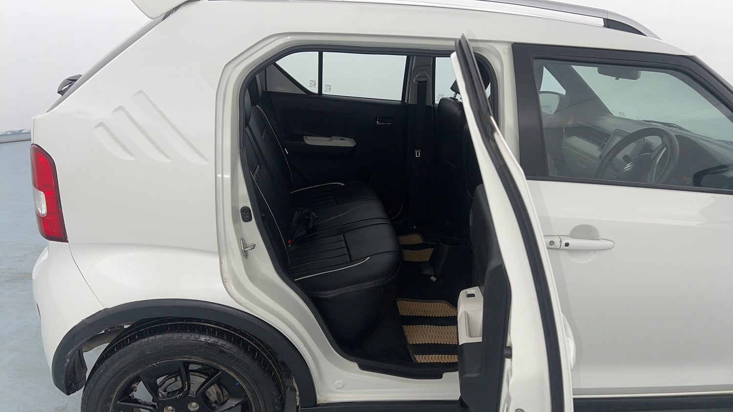 Used 2024 Maruti Suzuki Ignis Zeta 1.2 AMT Petrol Automatic interior RIGHT SIDE REAR DOOR CABIN VIEW