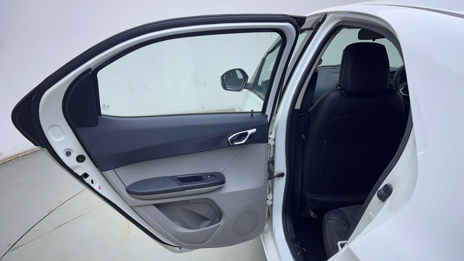 Used 2018 Tata Tiago Revotron XZ Petrol Manual interior LEFT REAR DOOR OPEN VIEW