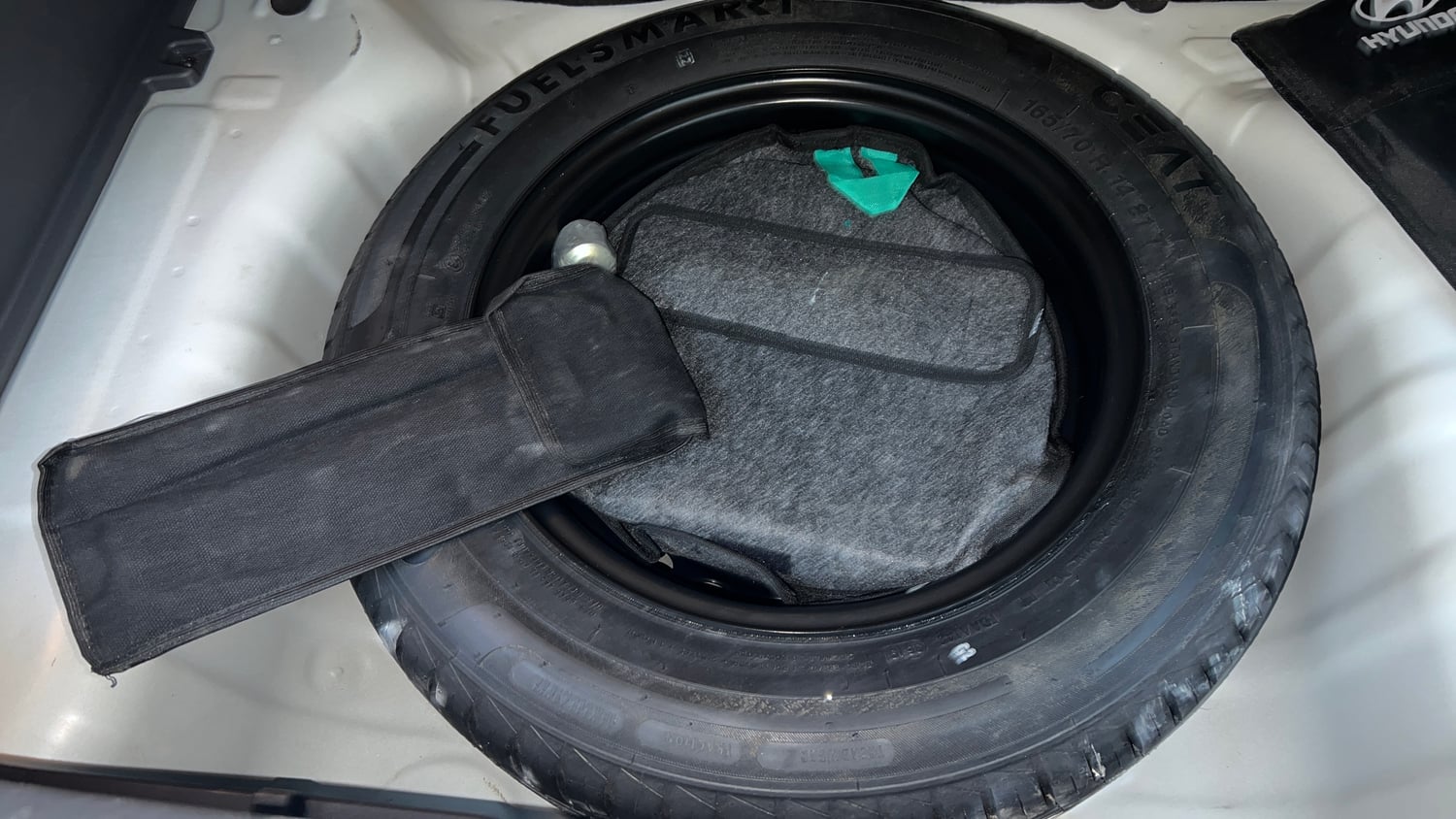 Used 2020 Hyundai Grand i10 Nios Asta 1.2 Kappa VTVT Petrol Manual tyres SPARE TYRE VIEW