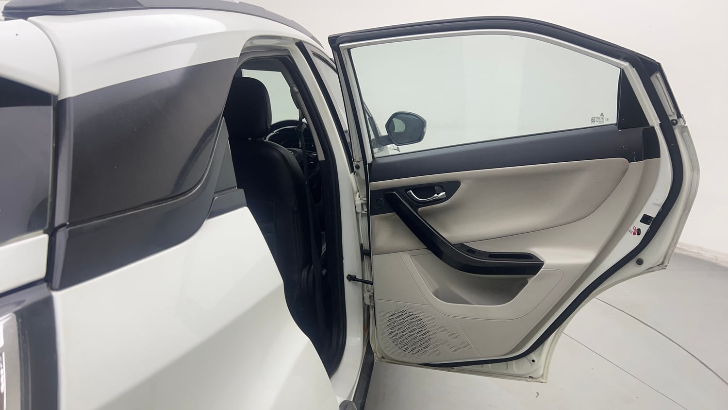 Used 2022 Tata Nexon XZA Plus (O) Petrol Automatic interior RIGHT REAR DOOR OPEN VIEW