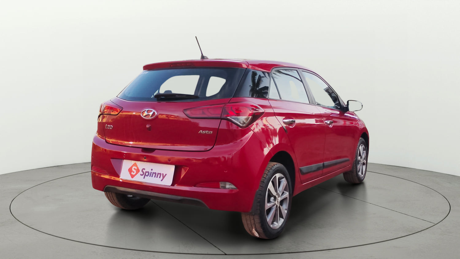 Used 2017 Hyundai Elite i20 Asta 1.2 (O) Petrol Manual exterior RIGHT REAR CORNER VIEW
