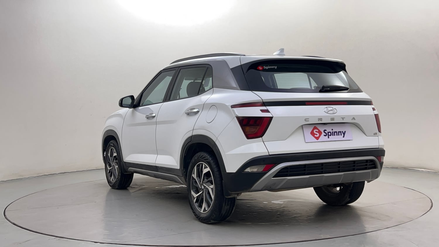 Used 2021 Hyundai Creta SX (O) 1.5 Diesel Automatic Diesel Automatic exterior LEFT REAR CORNER VIEW