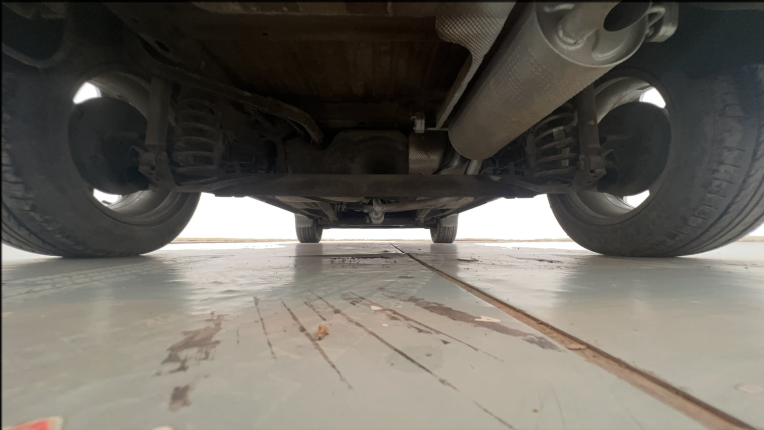 Used 2021 Ford EcoSport Titanium Plus 1.5L Ti-VCT AT Petrol Automatic extra REAR UNDERBODY VIEW (TAKEN FROM REAR)