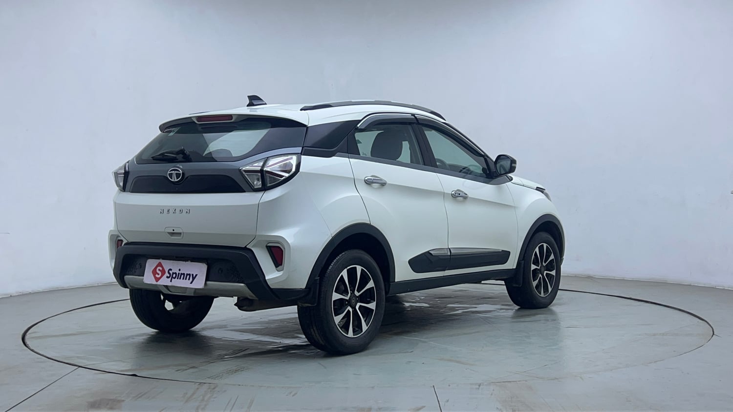 Used 2020 Tata Nexon XZA Plus (S) Petrol Automatic exterior RIGHT REAR CORNER VIEW