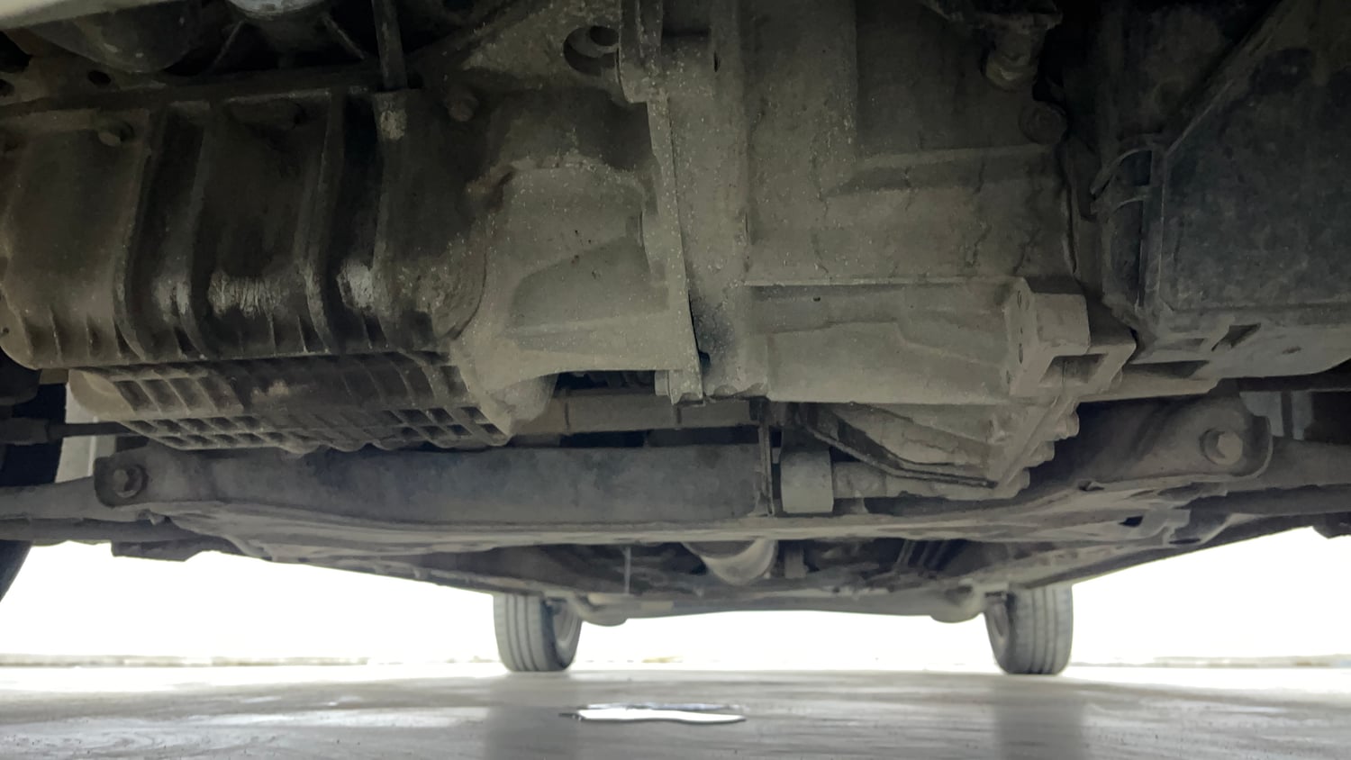 Used 2016 Ford Figo Aspire Titanium 1.2 Ti-VCT Petrol Manual extra FRONT LEFT UNDERBODY VIEW
