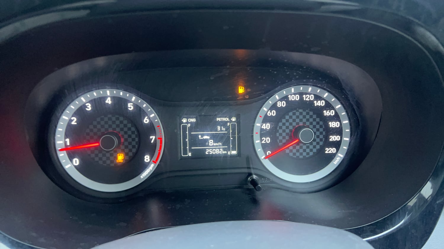 Used 2022 Hyundai Grand i10 Nios Sportz 1.2 Kappa VTVT CNG Cng Manual interior CLUSTERMETER VIEW