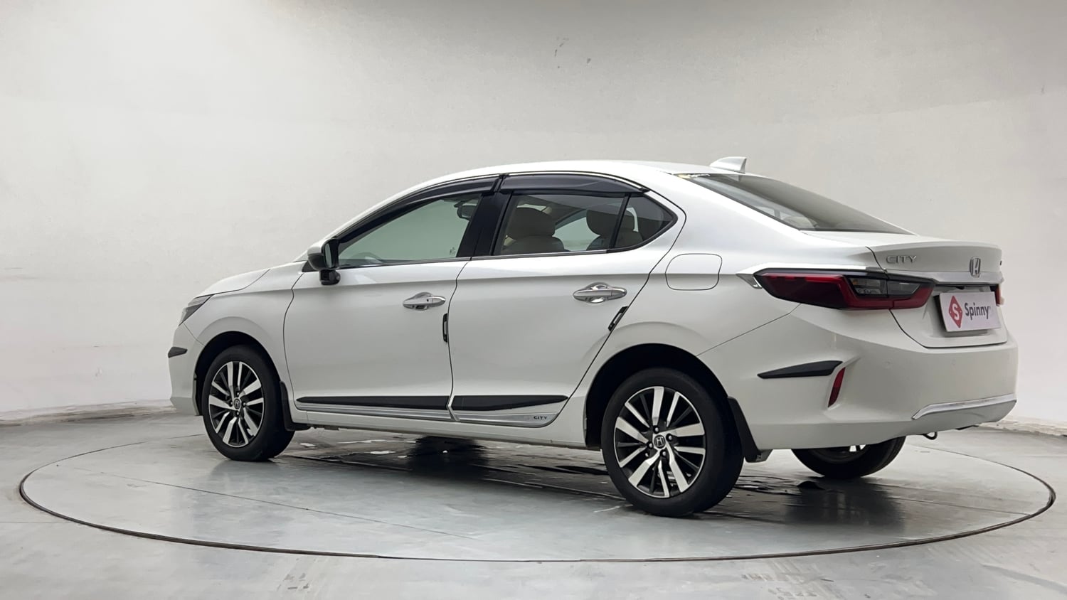 Used 2022 Honda City ZX CVT Petrol Petrol Automatic exterior LEFT REAR CORNER VIEW