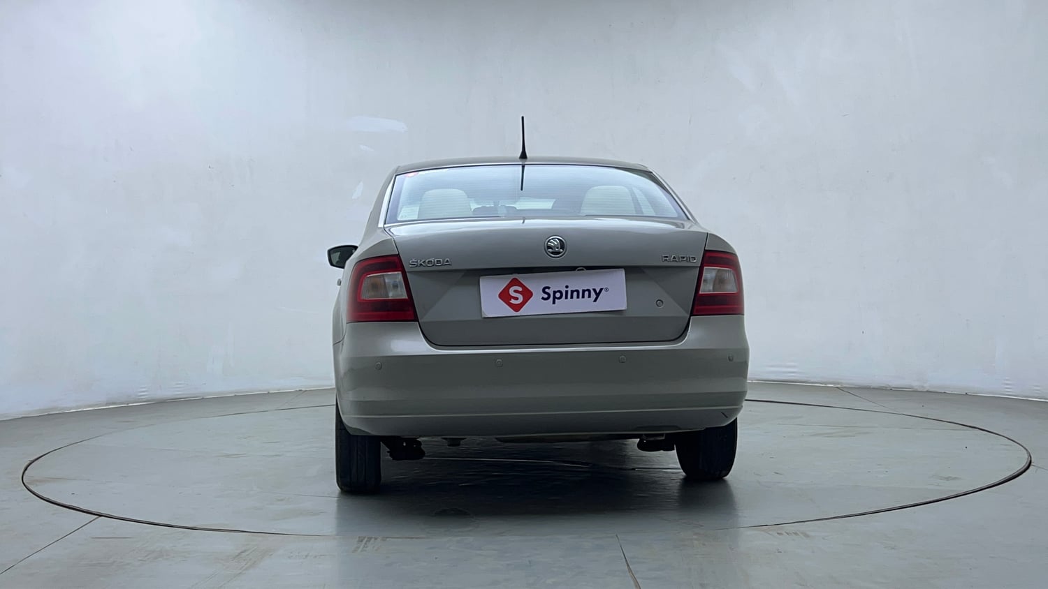 Used 2014 Skoda Rapid 1.6 MPI Ambition Plus Petrol Manual exterior BACK VIEW
