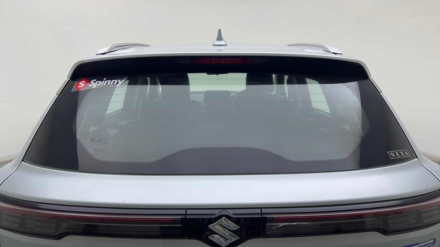 Used 2024 Maruti Suzuki Grand Vitara Delta Smart Hybrid Petrol Manual exterior BACK WINDSHIELD VIEW
