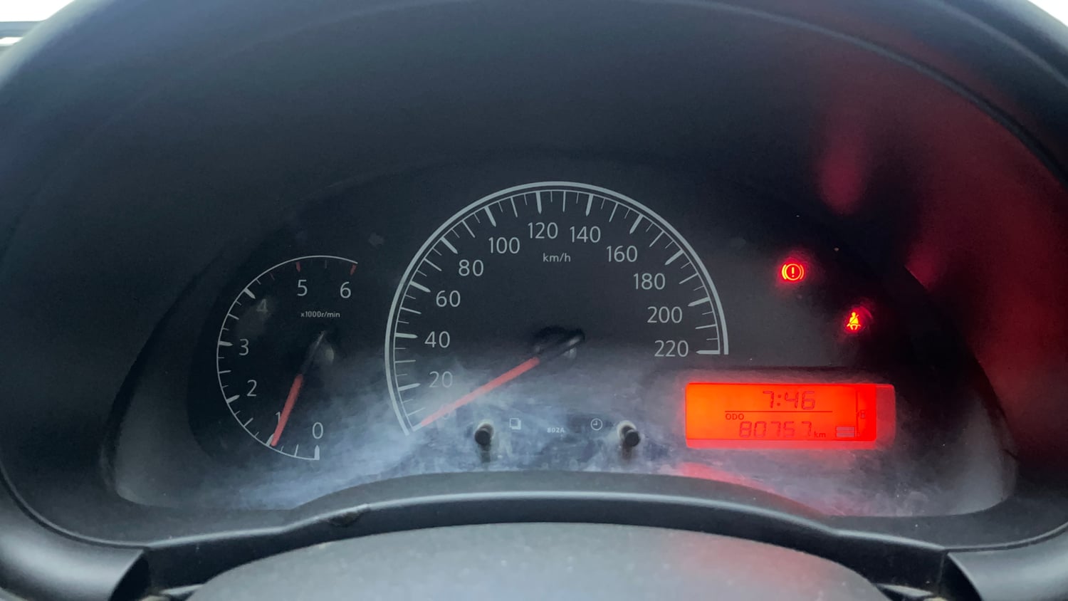 Used 2018 Nissan Sunny XL D Diesel Manual interior CLUSTERMETER VIEW
