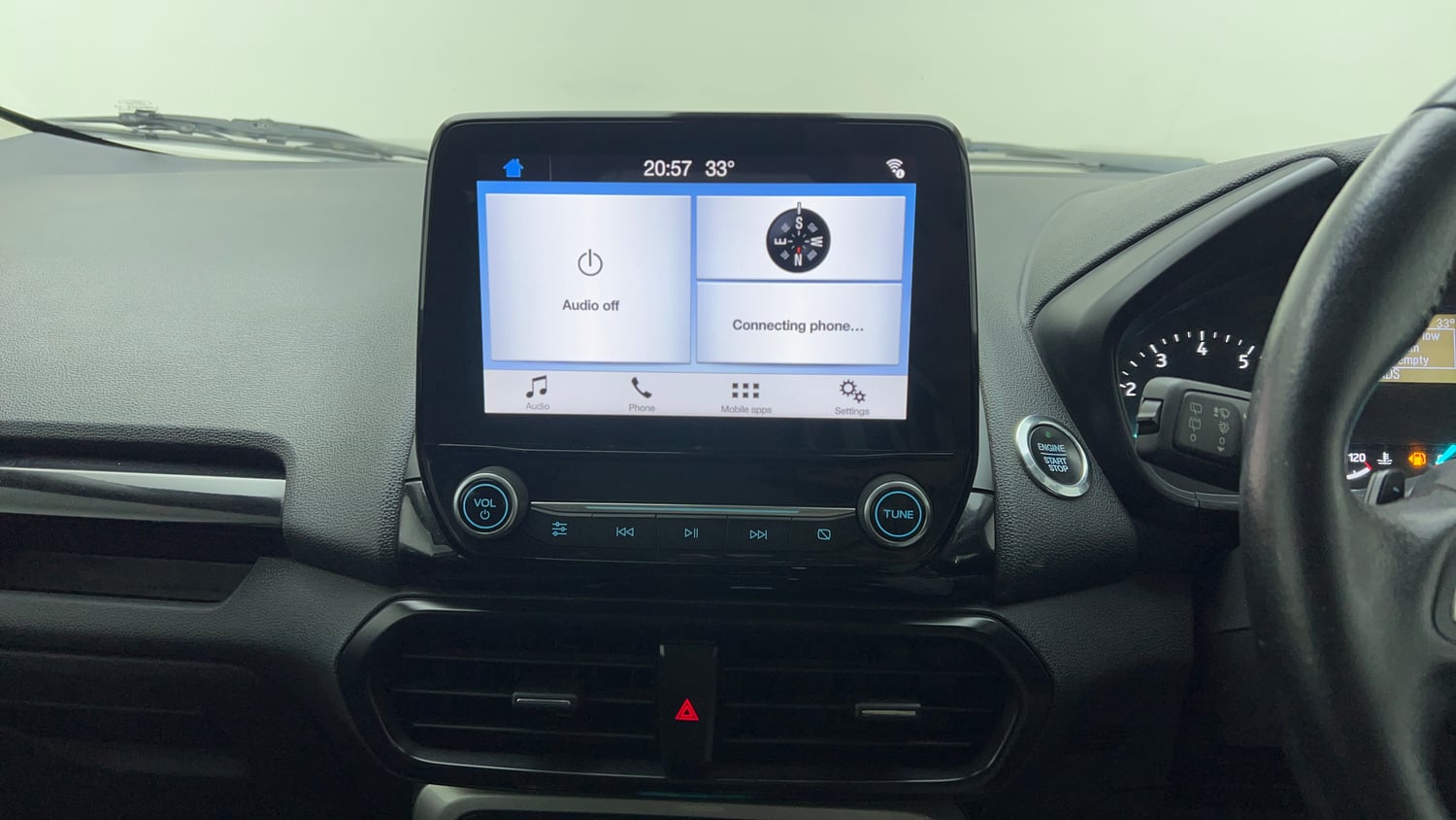 Used 2018 Ford EcoSport Titanium + 1.5L Ti-VCT AT Petrol Automatic top_features Integrated (in-dash) music system