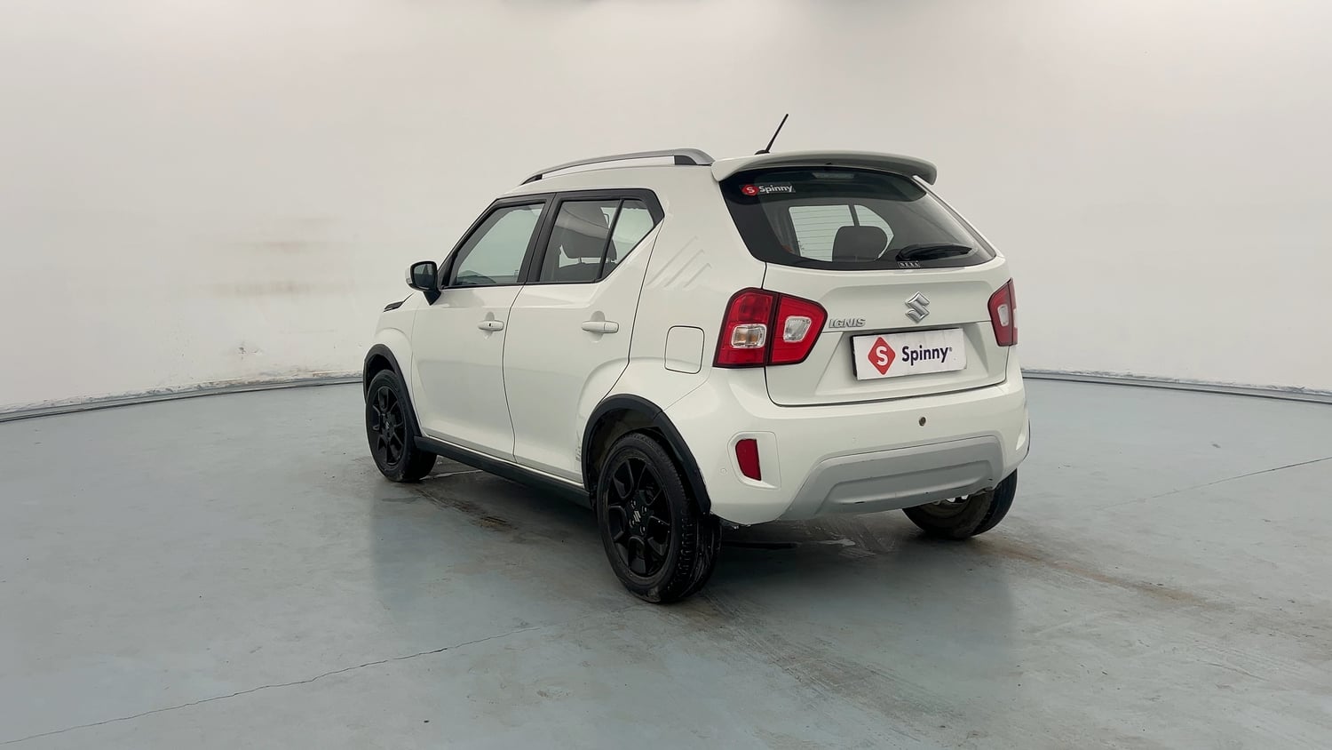 Used 2024 Maruti Suzuki Ignis Zeta 1.2 AMT Petrol Automatic exterior LEFT REAR CORNER VIEW