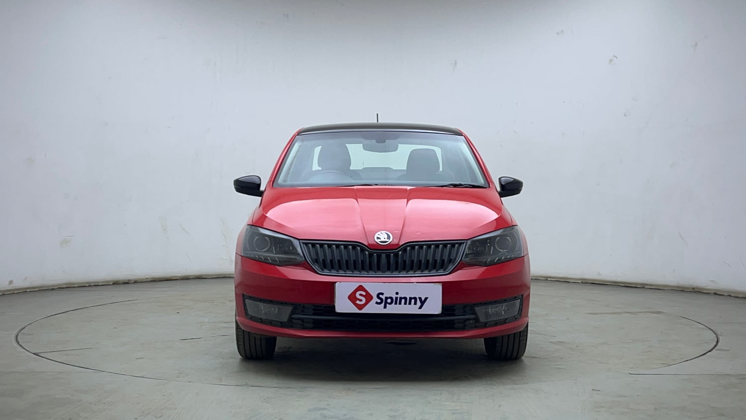 Used 2021 Skoda Rapid Style Petrol Manual exterior FRONT VIEW