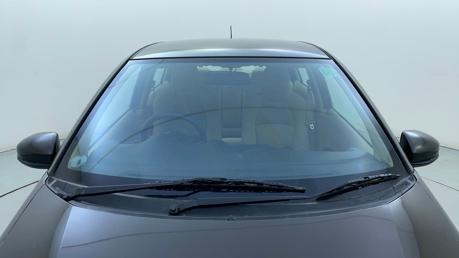 Used 2015 Honda Amaze 1.2 SX i-VTEC Petrol Manual exterior FRONT WINDSHIELD VIEW