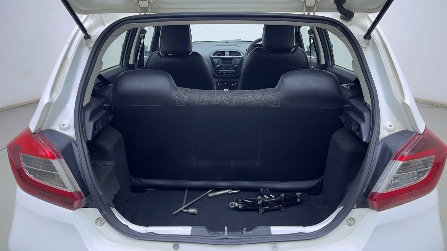 Used 2018 Tata Tiago Revotron XZ Petrol Manual interior DICKY INSIDE VIEW