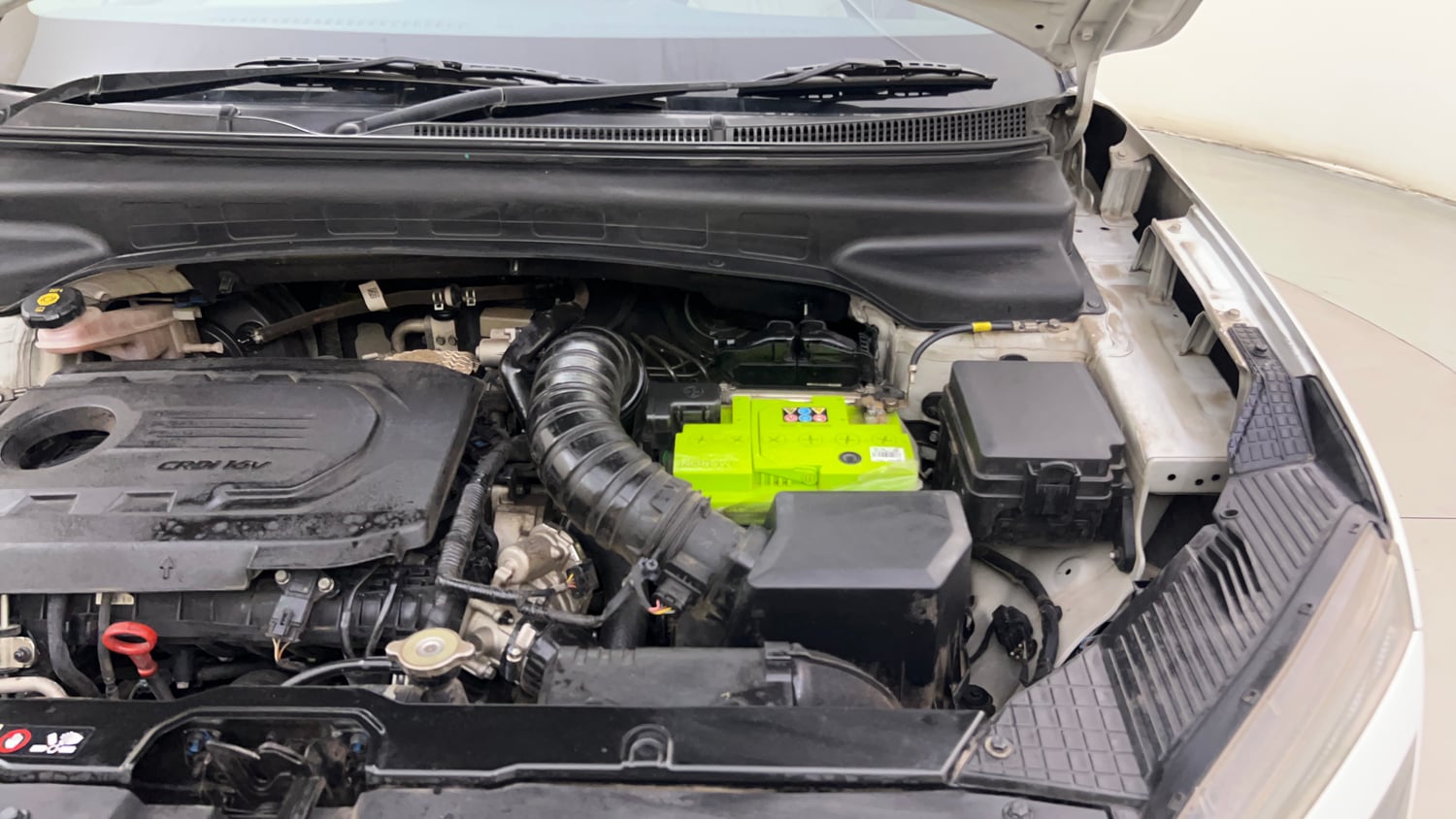 Used 2021 Hyundai Creta SX (O) 1.5 Diesel Automatic Diesel Automatic engine ENGINE LEFT SIDE HINGE & APRON VIEW