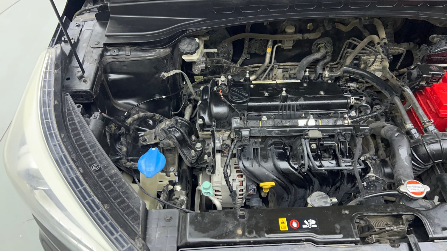 Used 2017 Hyundai Creta 1.6 SX Plus AT Petrol Petrol Automatic engine ENGINE RIGHT SIDE VIEW