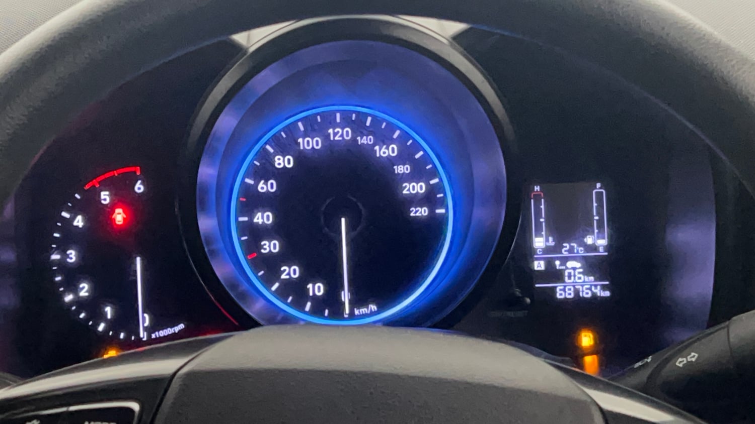 Used 2020 Hyundai Venue S 1.4 CRDi Diesel Manual interior CLUSTERMETER VIEW