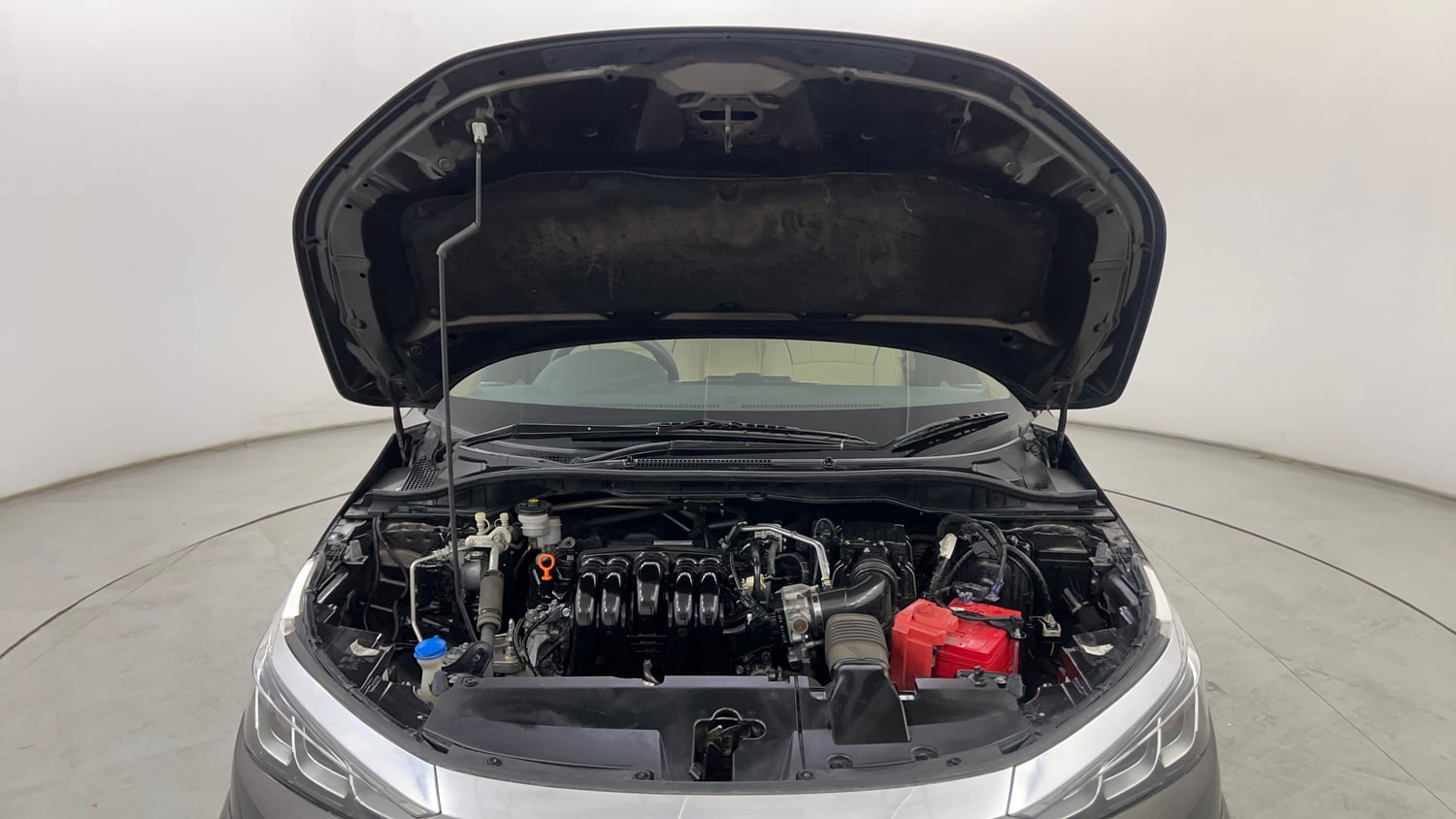 Used 2021 Honda City V CVT Petrol Petrol Automatic engine ENGINE & BONNET OPEN FRONT VIEW