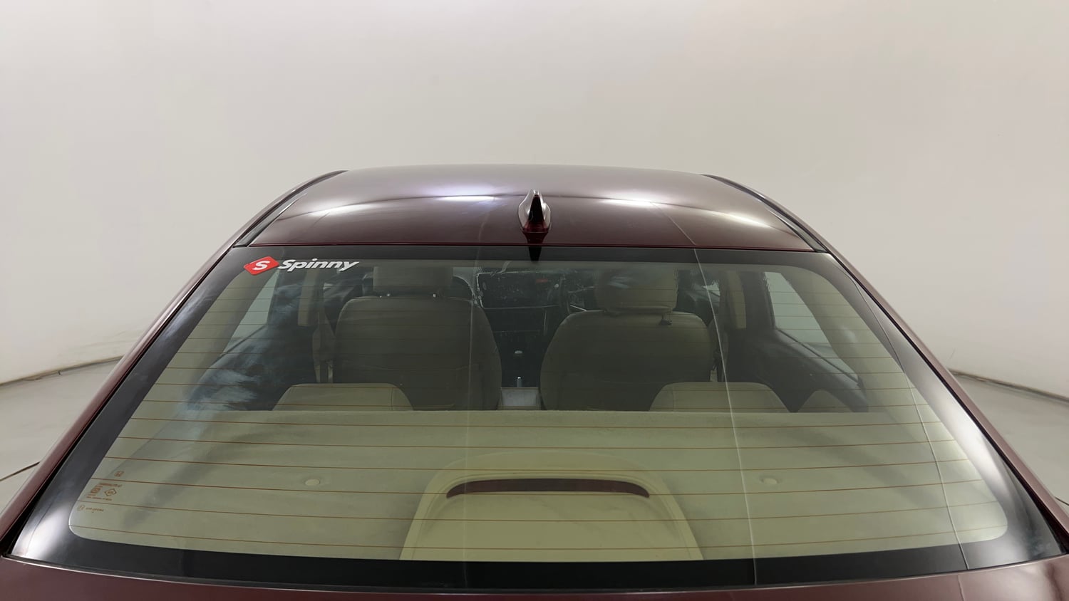 Used 2014 Honda City SV Petrol Manual exterior BACK WINDSHIELD VIEW